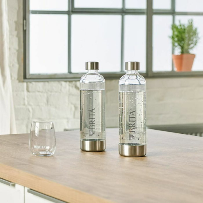 Brita Pack de 2 bouteilles sodaONE 1L en PET