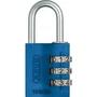 Abus Cadenas à combinaison 145/30 - 3 chiffres - Aluminium bleu