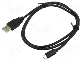 ART Câble USB 2.0 USB A vers micro USB B 1m noir