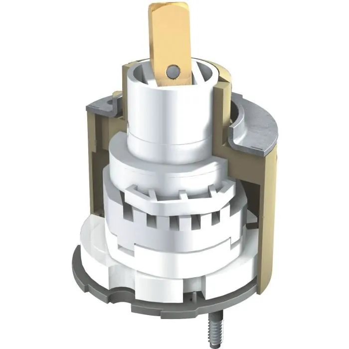 Grohe 46048-000 - Cartouche céramique standard D46 pour mitigeur monocommande SilkMove, avec limiteur de débit