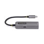 Startech Câble USB-C vers Ethernet 1GPD3-USB-C-ETHERNET Gris