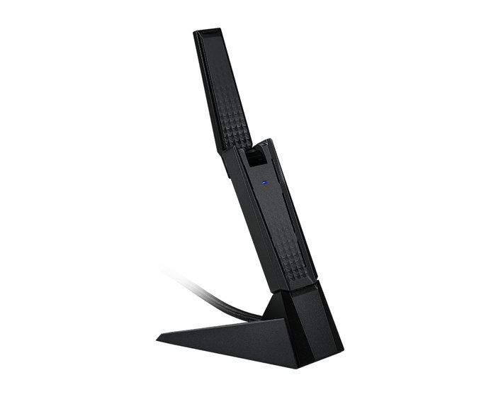 MSI GUAXE54 Adaptateur USB WiFi 6E AXE5400 Tribande 2.4/5/6 GHz USB 3.2