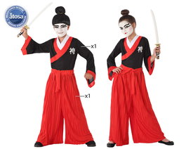 Déguisement pour Enfants Rouge Japonaise