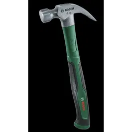 Bosch Marteau arrache-clou de 450 g en acier au carbure dur avec manche Softgrip anti-vibrations