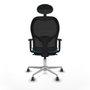 Piqueras y Crespo Chaise de Bureau 1D086G1 Turquoise