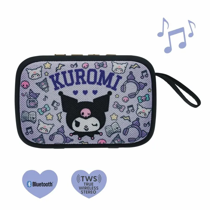 Lexibook Kuromi Enceinte Bluetooth Portable