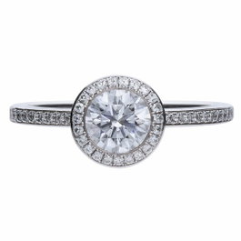 Diamonfire Anneau en Argent et Zirconia Taille 16 Gris