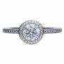 Diamonfire Anneau en Argent et Zirconia Taille 16 Gris