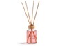 Acorde Diffuseur Mikado 50 ml Fraise et Crème avec Tige 7x17x5 cm Rose Verre et Rotin (Set de 12)