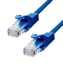 ProXtend Câble Ethernet CAT5e U/UTP Cuivre Bleu 1 m