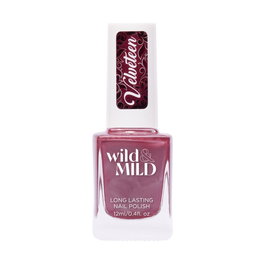 Wild&Mild - Vernis à Ongles Effet Velours Mate Wild&Mild Velveteen, Formule Longue Tenue, Séchage Rapide, Pinceau Pro, Cruelty Free - Vernis Nail Polish