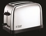 Russell Hobbs 23310-57 Grille-pain pour sandwiches 2 grandes fentes avec fonction surgelés et deux grilles - Couleur gris acier