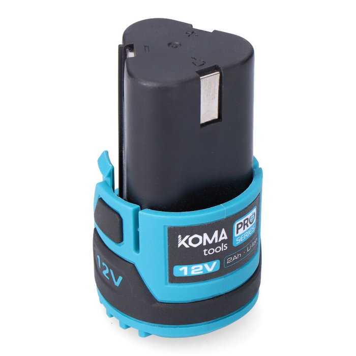 Batterie au lithium rechargeable Koma Tools 12 V 2 Ah Batterie au lithium rechargeable Koma Tools 12 V 2 Ah