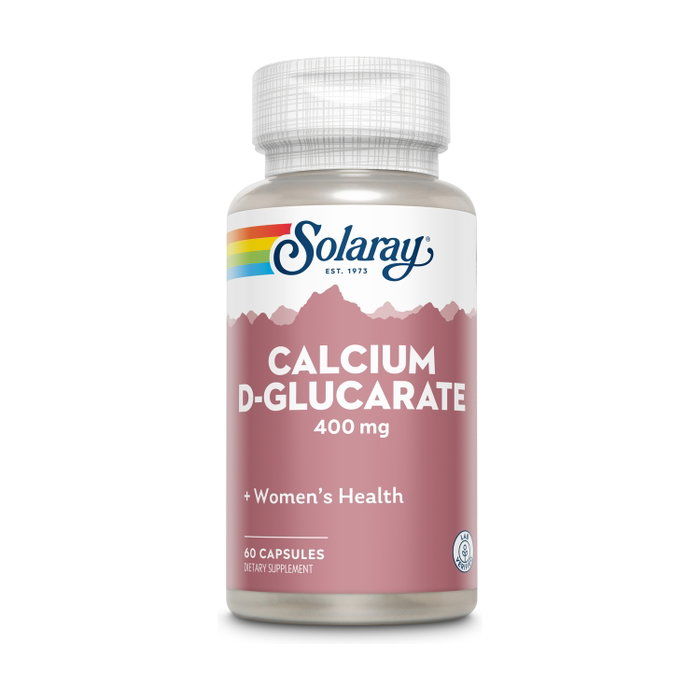 Solaray D-Glucarate Calcium 400mg, 60 capsules