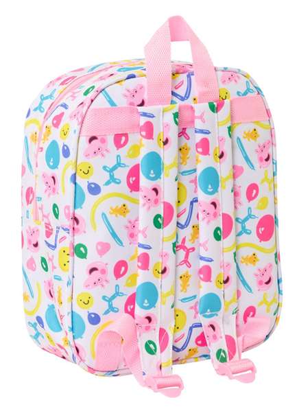 Safta Sac à dos Peppa Pig 3D pour la garderie - Dimensions : 22 x 27 x 10 cm - À partir de 3 ans
