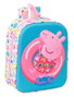 Safta Sac à dos Peppa Pig 3D pour la garderie - Dimensions : 22 x 27 x 10 cm - À partir de 3 ans
