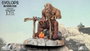 Ray Harryhausen statuette 1/8 Cyclops Barbecue Scene 17 cm