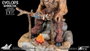 Ray Harryhausen statuette 1/8 Cyclops Barbecue Scene 17 cm