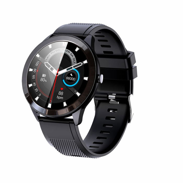 Montre intelligente LEOTEC Wave Noir IPS 200 mAh Bluetooth 5.0 1,28"