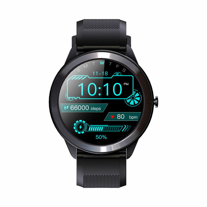 Montre intelligente LEOTEC Wave Noir IPS 200 mAh Bluetooth 5.0 1,28"
