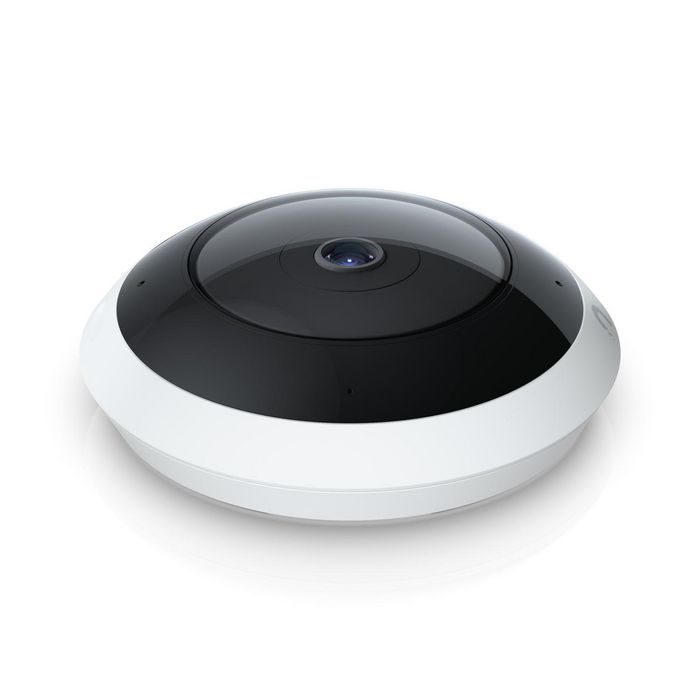 Ubiquiti Caméra de sécurité IP extérieure 4MP PTZ 360°, vision nocturne IR, audio bidirectionnel, résistance aux intempéries, alimentation PoE