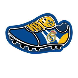 Cerdá Jouet pour chien en polyester aux couleurs du Real Madrid, 10 x 30 x 7 cm