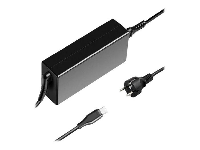 CoreParts Adaptateur secteur USB-C 65W, 5-20V/3-3.5A PD3.0, Câble secteur EU inclus CoreParts Adaptateur secteur USB-C 65W, 5-20V/3-3.5A PD3.0, Câble secteur EU inclus