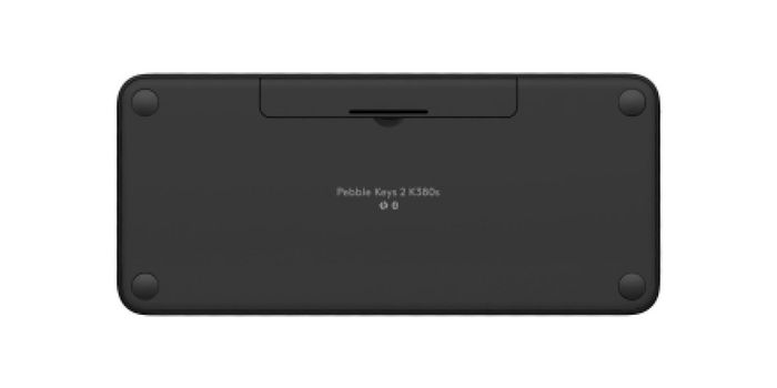 Logitech Pebble Keys 2 K380s - Clavier Bluetooth Ultraportable et Compact pour 3 Appareils (Windows, macOS, iOS, Android) - Design Fin en Plastique Recyclé