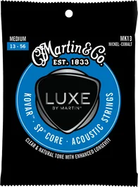 Martin Jeu de cordes acoustique Luxe Kovar Sp Core Medium 13-56
