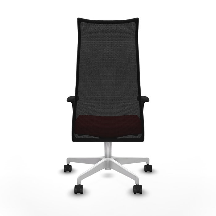 Piqueras y Crespo Chaise de Bureau Albacete Rouge et Noir