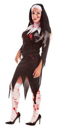 Creaciones Llopis Déguisement Nonne Zombie Adulte Taille L