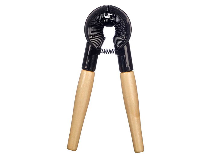 Kinvara Casse-Noisette en Bois Naturel et Métal 17 x 5,7 x 9 cm (Set de 12)