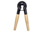 Kinvara Casse-Noisette en Bois Naturel et Métal 17 x 5,7 x 9 cm (Set de 12)