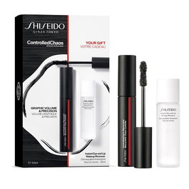 Shiseido Mascara Ink Controlled Chaos 01 Mascara + Démaquillant 30ml