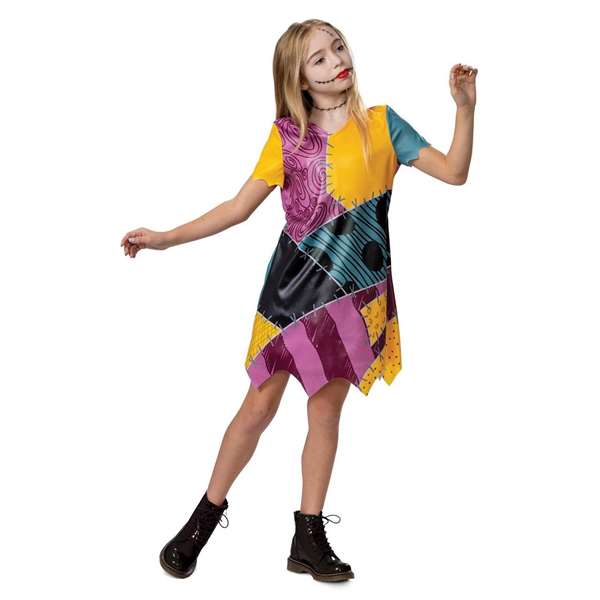 Liragram Disfraz - Costume Disney Sally (Sally de Noël) Taille 5-6 ans, Jaune