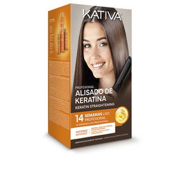 KATIVA Kit Lissage Brésilien Professionnel Kératine 4 Pièces