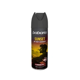 Babaria Sunset Déodorant en spray 200 ml