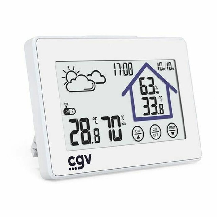 CGV Station météo sans fil MY METEO-1BM avec contrôle tactile