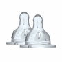 Dodie Tétines Initiation+ Col Large 3 Vitesses, Lot de 2