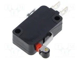 Aratas (Formerly Omron Components) Microcommutateur SNAP ACTION SPDT ON-(ON) avec levier à rouleau