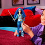 Mattel - Disney Descendants - Muñeca Chloe, fille de Cendrillon, avec cheveux bouclés bleus et tenue emblématique - HWT89
