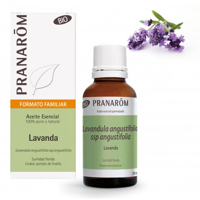 PRANAROM ACEITES Huile essentielle de lavande BIO 30ml