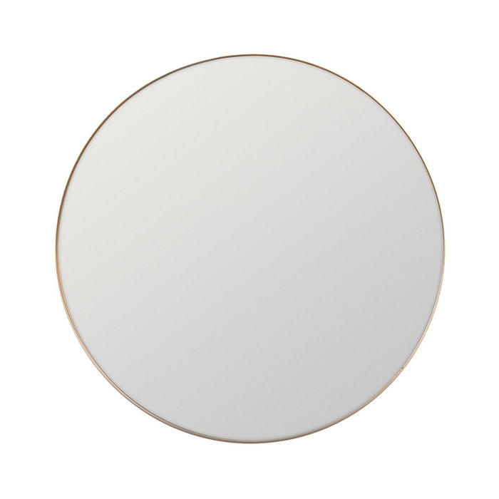BigBuy Home Miroir mural Doré 120 x 4,2 x 120 cm