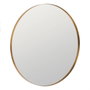 BigBuy Home Miroir mural Doré 120 x 4,2 x 120 cm