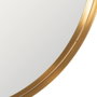 BigBuy Home Miroir mural Doré 120 x 4,2 x 120 cm