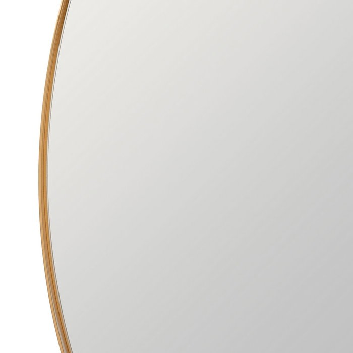 BigBuy Home Miroir mural Doré 120 x 4,2 x 120 cm