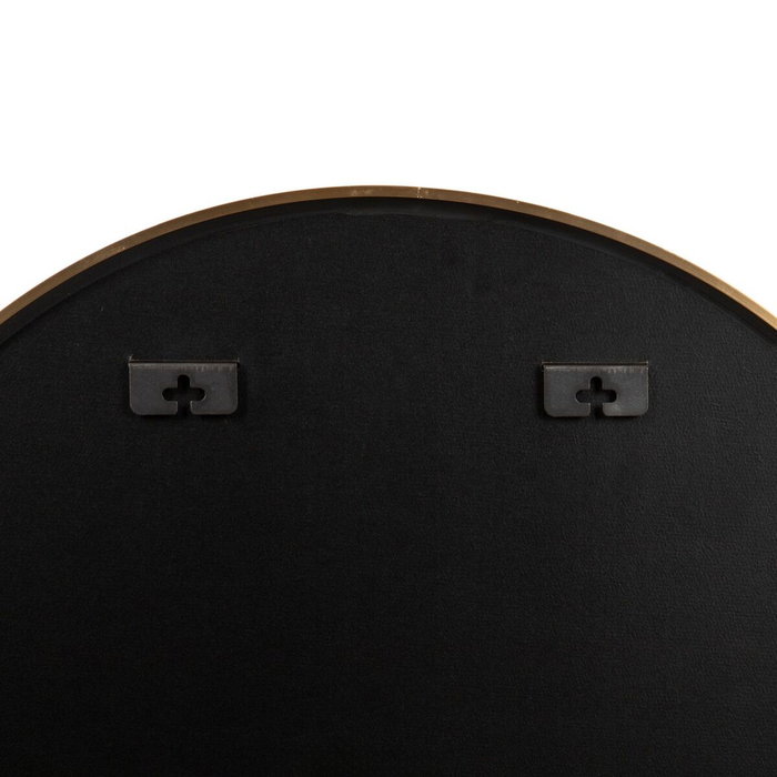 BigBuy Home Miroir mural Doré 120 x 4,2 x 120 cm