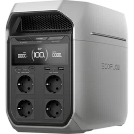 EcoFlow Station d'Alimentation Portable DELTA 3 Plus - 1024 kWh - Sécurité et Portabilité pour Maison et Voyage