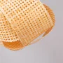 Lampe sur Pied Singaraja SKD-F1001, Design Unique et Moderne, Finition de Qualité, Ambiance Naturelle pour Salon, Chambre, Restaurant