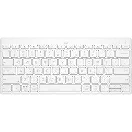 HP 350 Clavier Bluetooth multi-périphériques compact Blanc